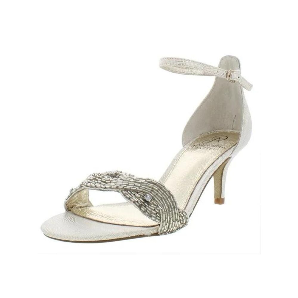 NIB Adrianna Papell Aerin Evening Heels Beaded Size 7.5  Retail over $100